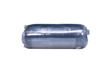Black Teddy Sofa Bed compressed and rolled for shipping